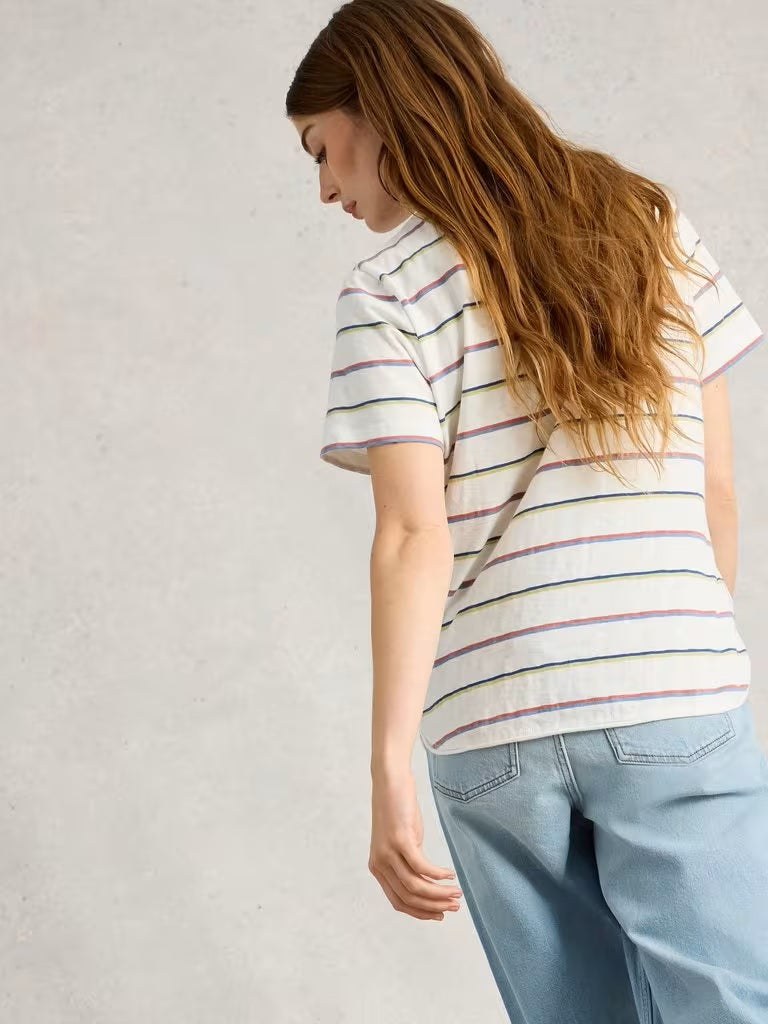 WHITE STUFF Striped T-Shirt