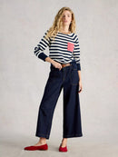 WHITE STUFF Britnay Striped Sweater