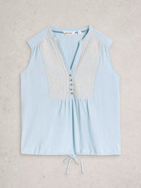 WHITE STUFF Peony Sleeveless Blouse
