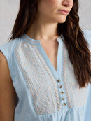 WHITE STUFF Peony Sleeveless Blouse