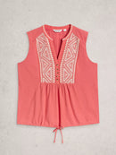 WHITE STUFF Peony Sleeveless Blouse