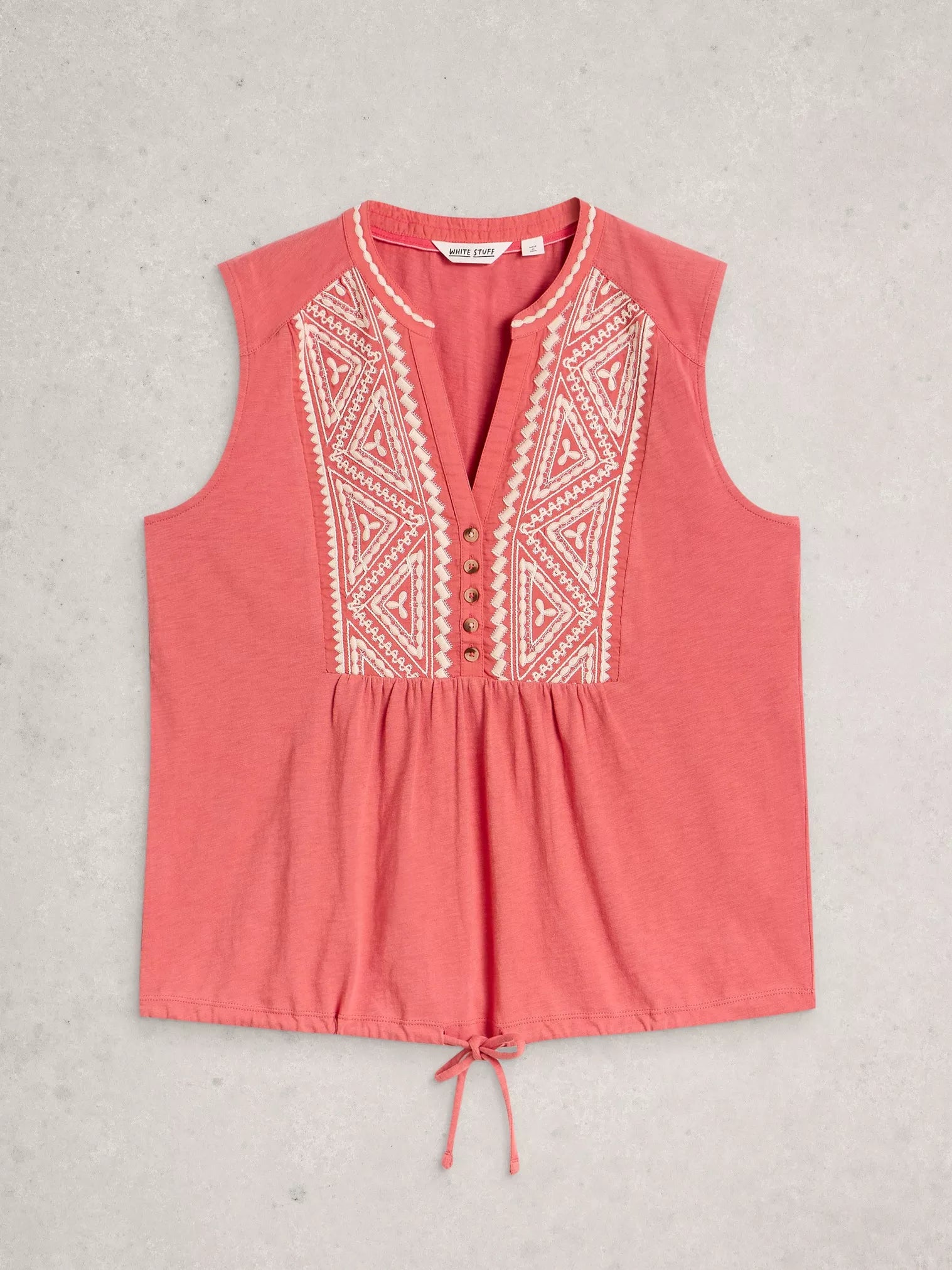 WHITE STUFF Peony Sleeveless Blouse