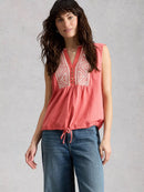 WHITE STUFF Peony Sleeveless Blouse