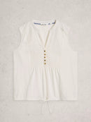 WHITE STUFF Peony Sleeveless Blouse