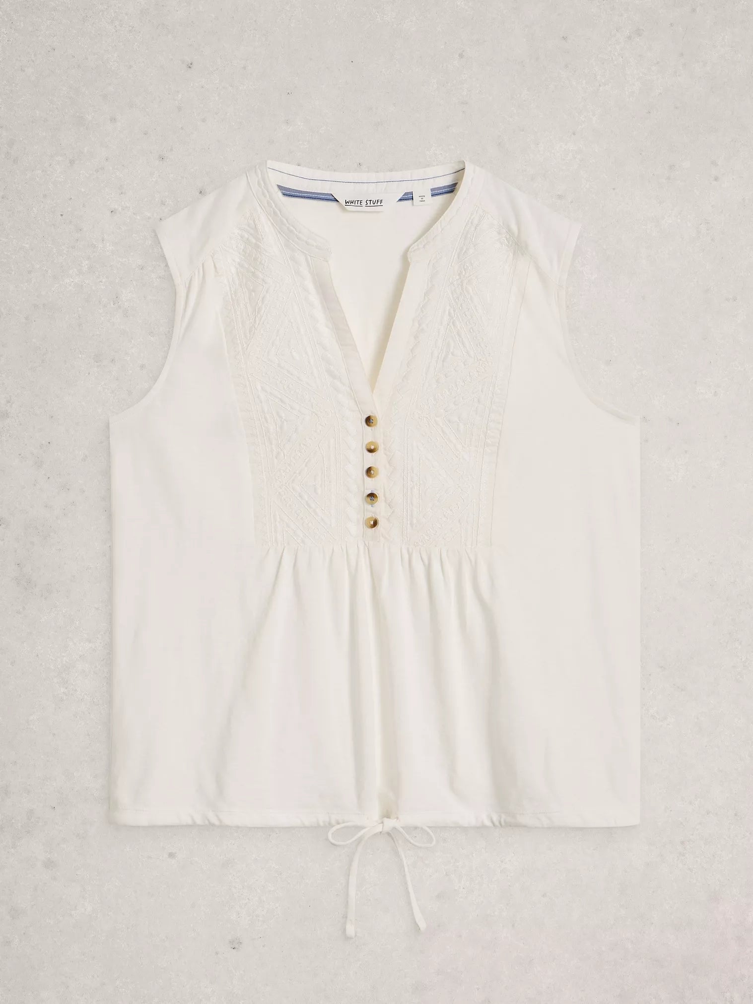 WHITE STUFF Peony Sleeveless Blouse