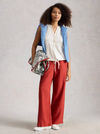 WHITE STUFF Peony Sleeveless Blouse