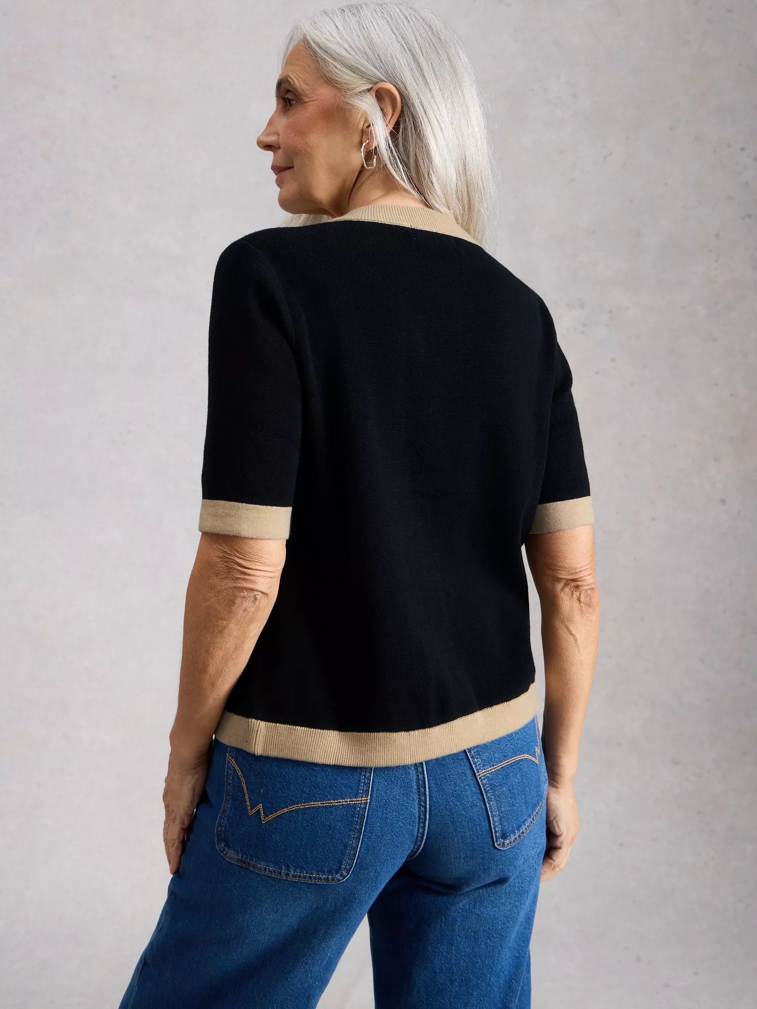 WHITE STUFF Charlotte Short Sleeve Cardigan