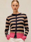 WHITE STUFF Striped Cardigan