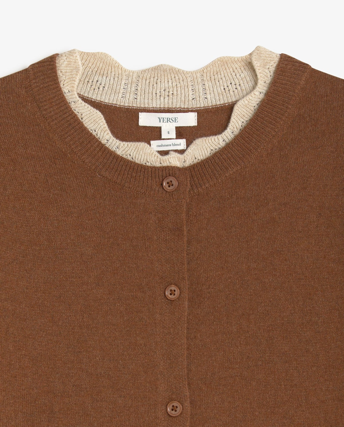 YERSE Part Wool Cardigan