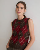 YERSE Argyle Vest