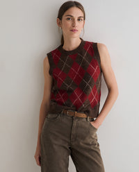 YERSE Argyle Vest