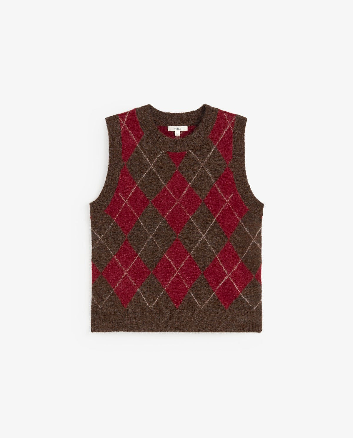 YERSE Argyle Vest