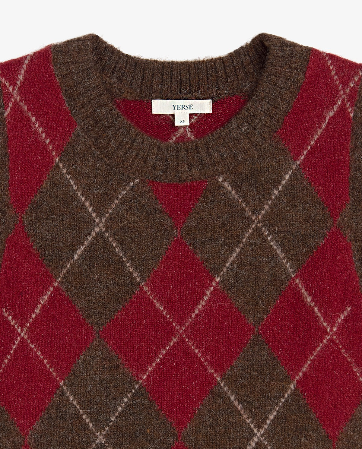 YERSE Argyle Vest