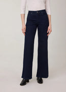 FDJ Olivia Wide Leg Denim Dark Wash