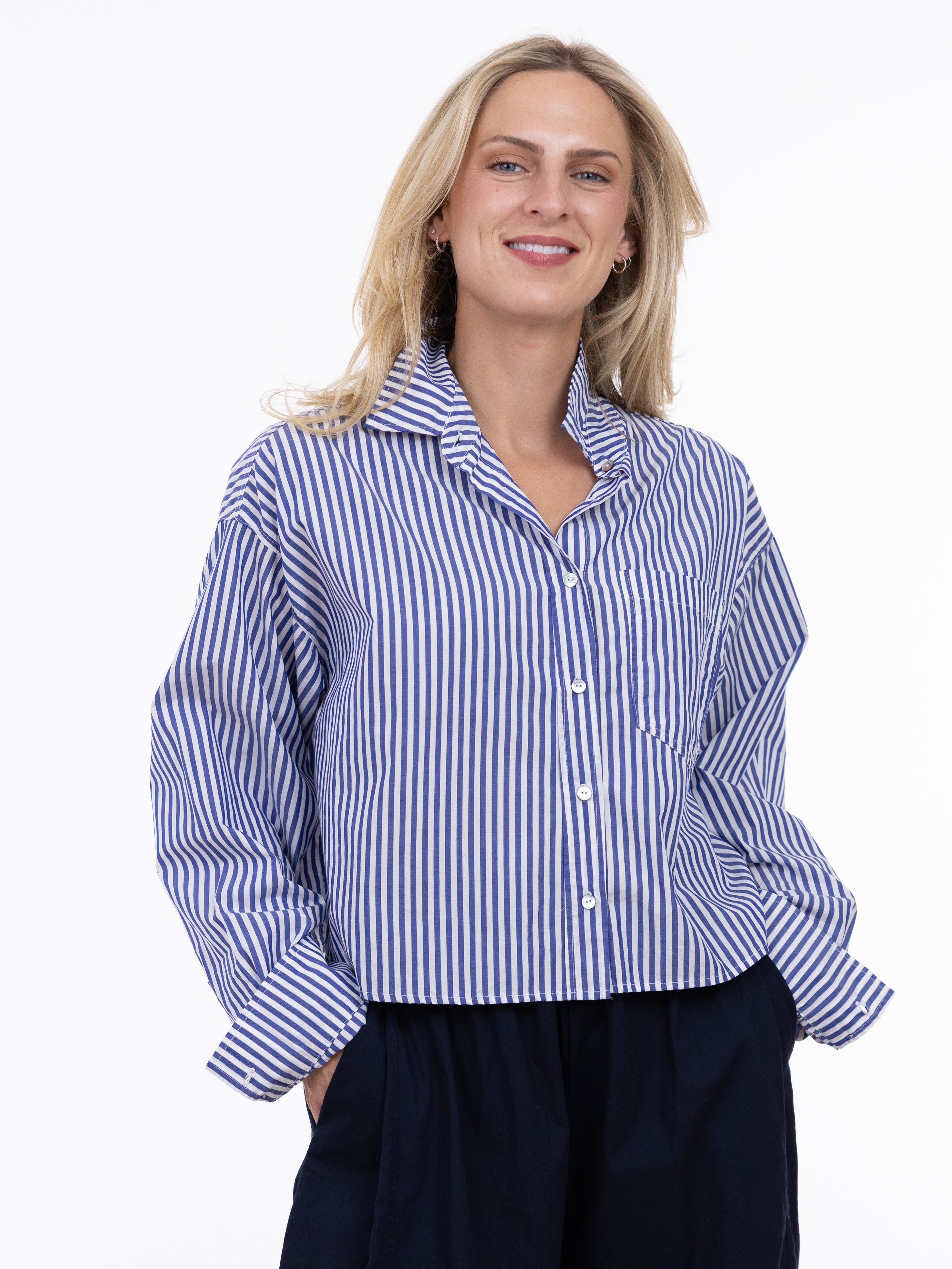 SHANNON PASSERO Striped Blouse