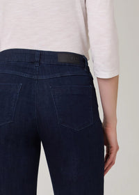 FDJ Olivia Wide Leg Denim Dark Wash