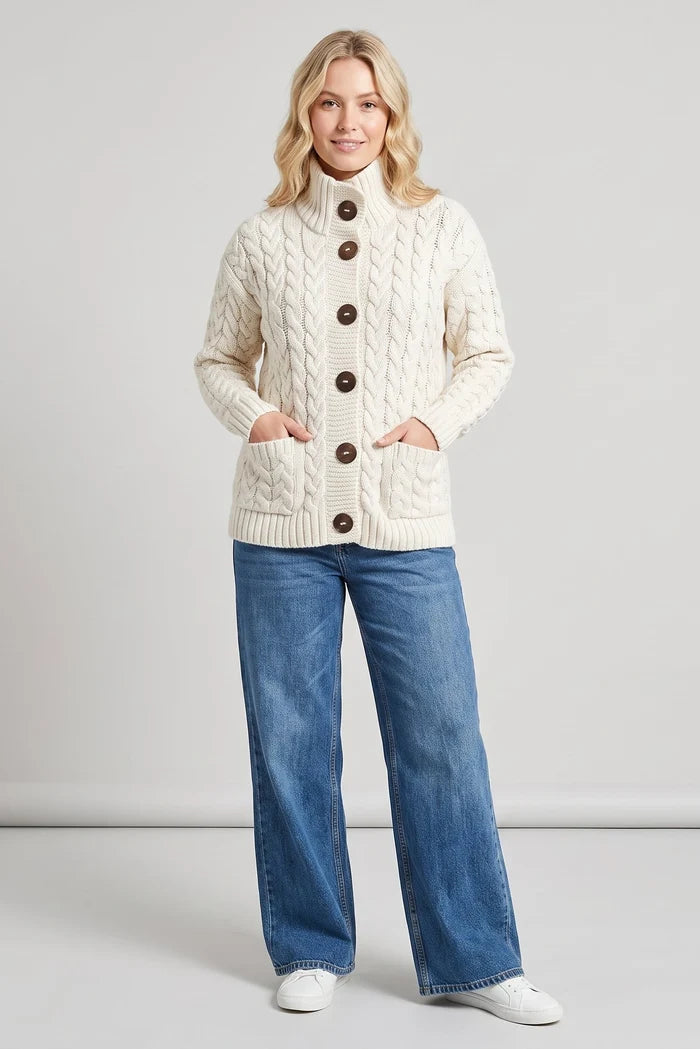 SHANNON PASSERO Cable Knit Cardigan
