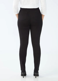 FDJ Peggy Black Straight Leg Jeans