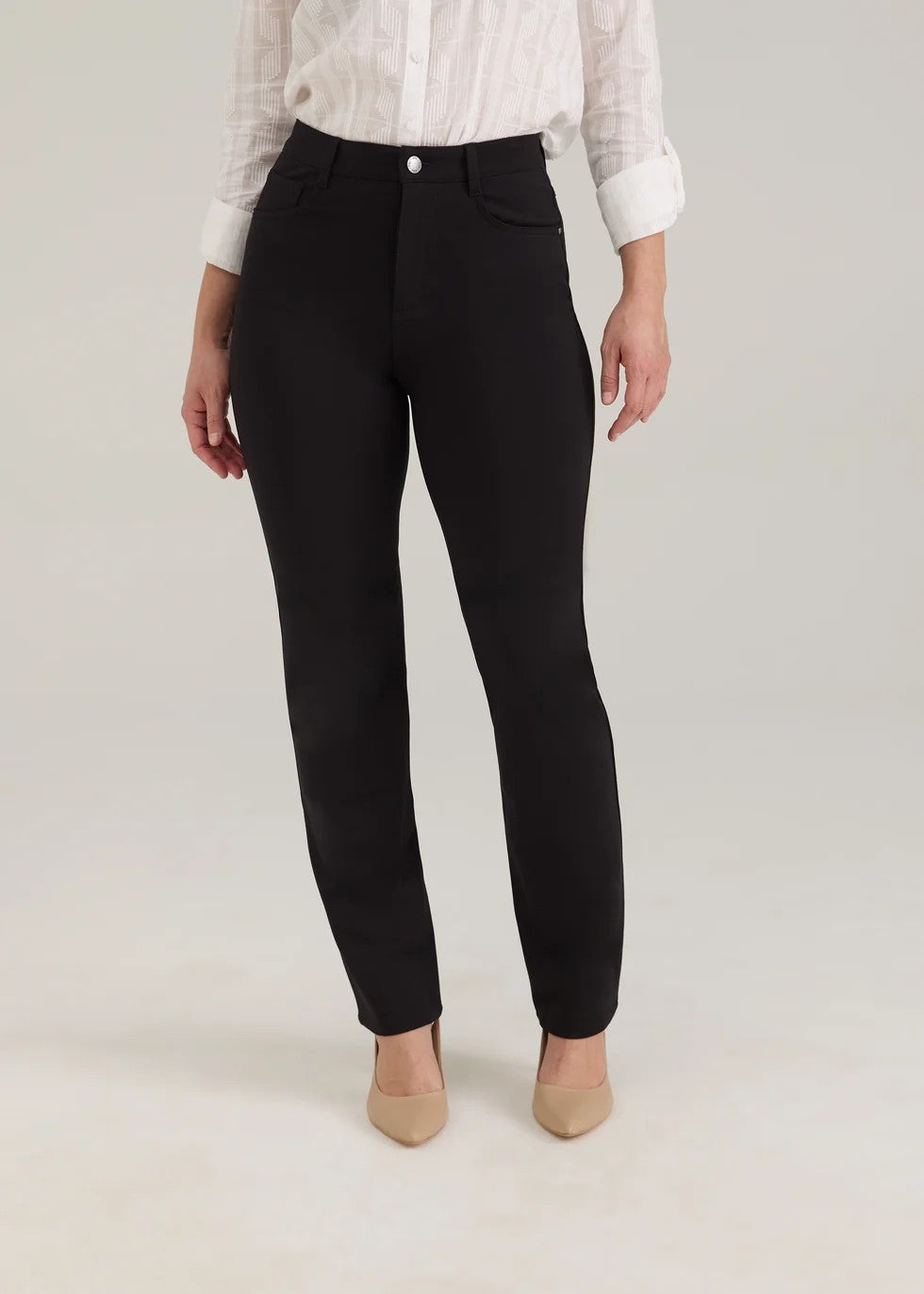 FDJ Suzanne PDR Straight Leg Pants Petite
