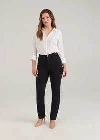 FDJ Suzanne PDR Straight Leg Pants Petite