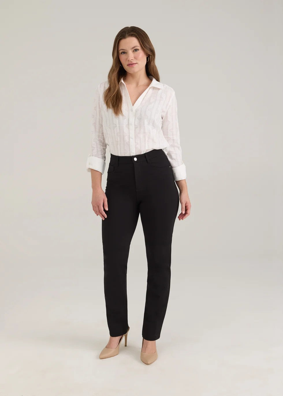 FDJ Suzanne PDR Straight Leg Pants Petite