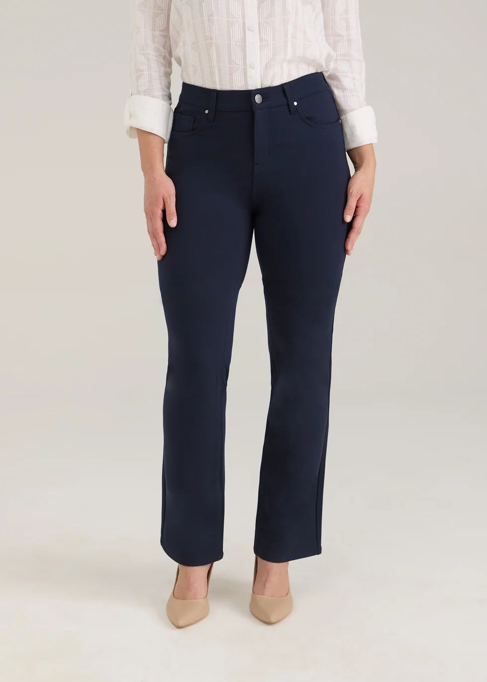 FDJ Suzanne PDR Straight Leg Pants Petite