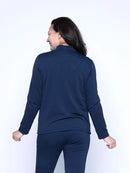 ISCA Brushed Knit Zip Up Jacket