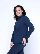 ISCA Brushed Knit Zip Up Jacket