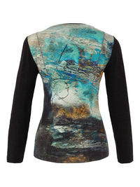 DOLCEZZA L/S Printed Top