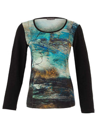 DOLCEZZA L/S Printed Top
