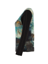 DOLCEZZA L/S Printed Top
