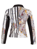 DOLCEZZA Printed Moto Jacket