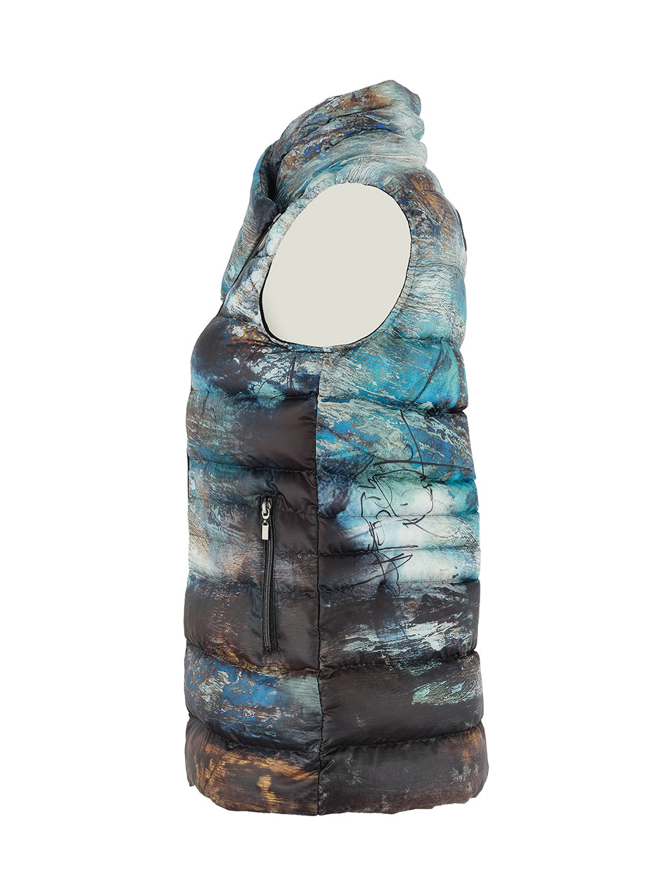 DOLCEZZA Printed Puffer Vest