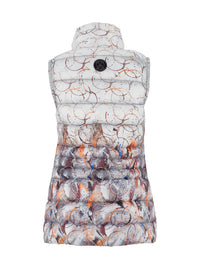 DOLCEZZA Printed Puffer Vest