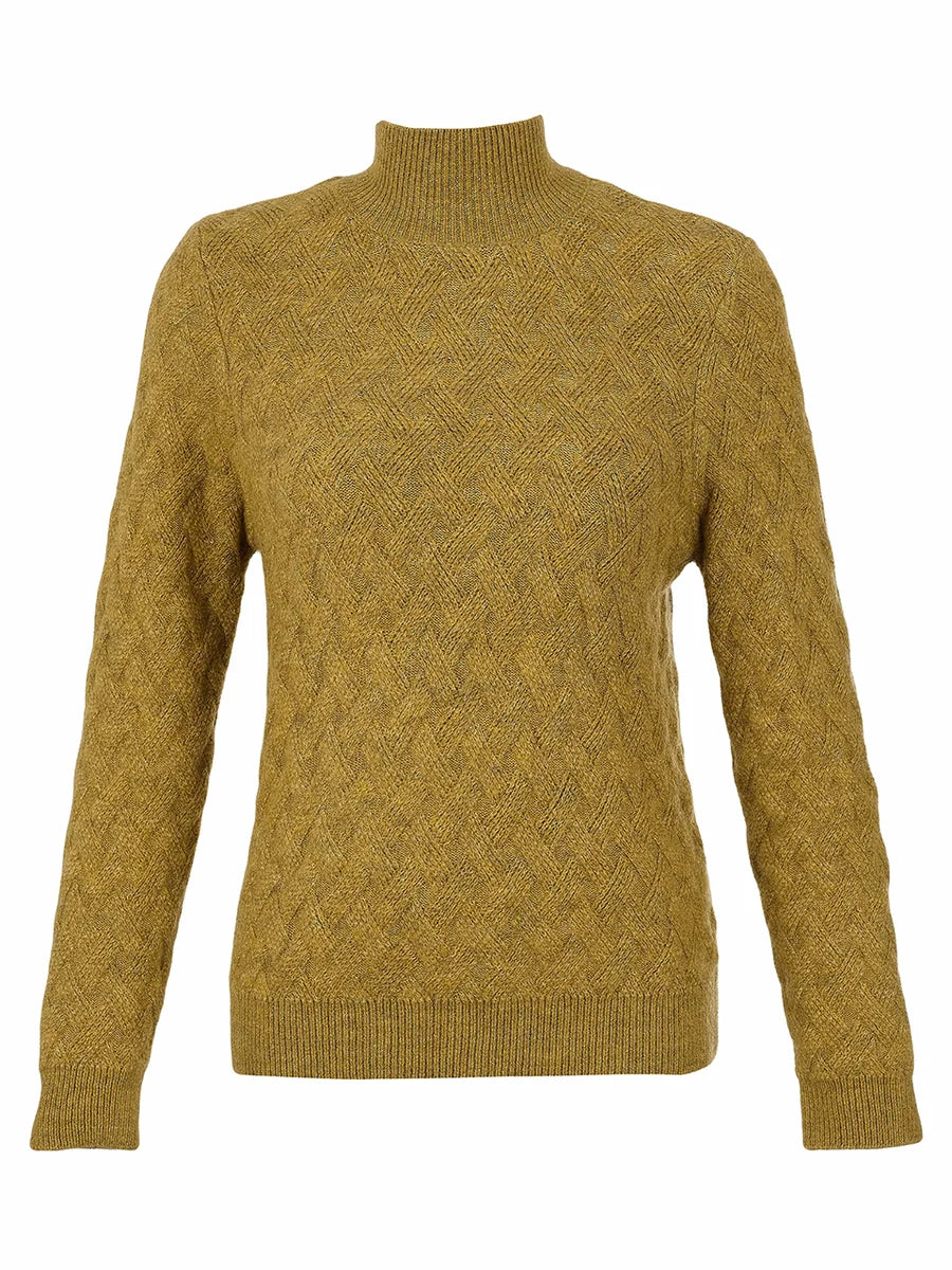 DOLCEZZA Weave Patterned Sweater