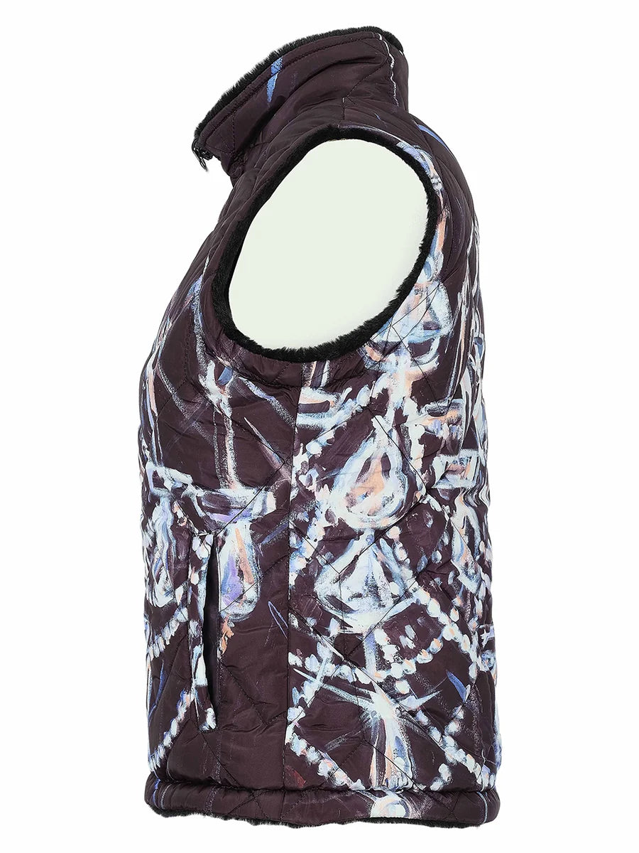 DOLCEZZA Reversible Puffer Vest