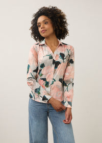 FDJ Split Neck Blouse
