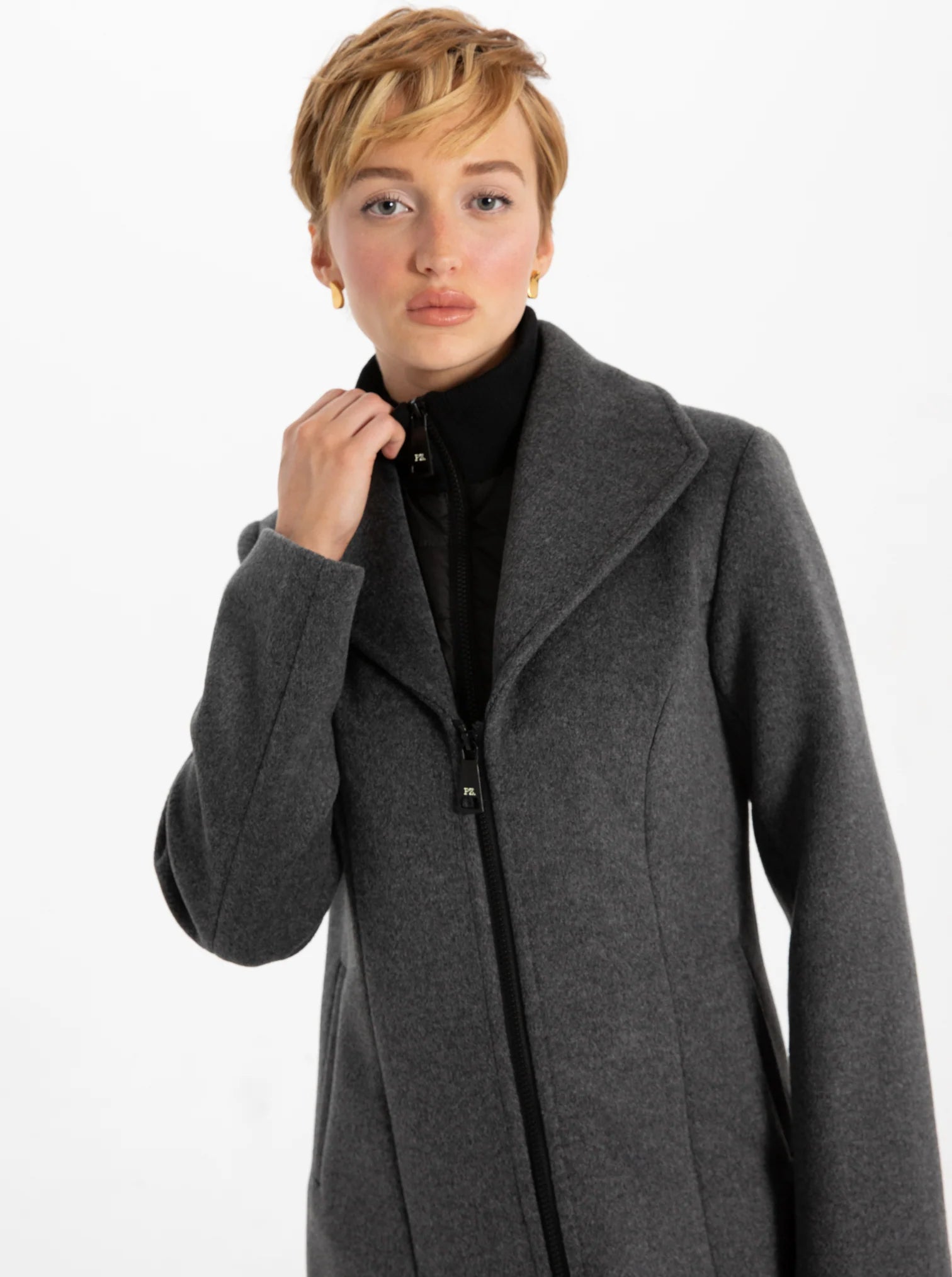POINT ZERO Melton Coat