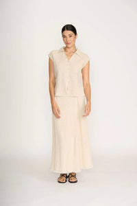FOIL Sleeveless Blouse