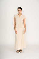 FOIL Linen Skirt