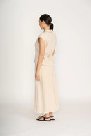 FOIL Linen Skirt