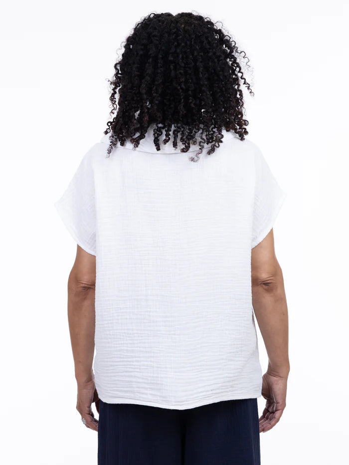 SHANNON PASSERO Cowl Neck Blouse