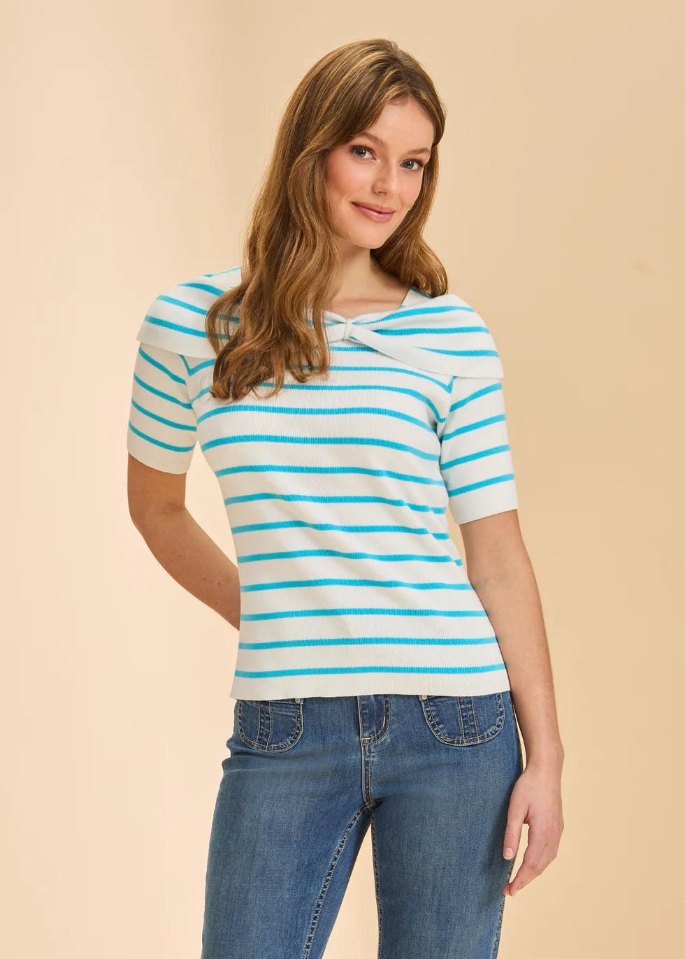 FDJ Knit Striped Top