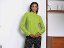 ALISON SHERI Cable Front Sweater
