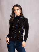 ALISON SHERI Patterned Sweater