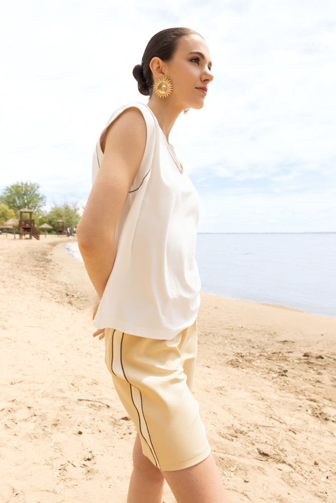 ALISON SHERI Sleeveless Top