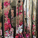 DOLCEZZA Woven Scarf Wild Irish Rose
