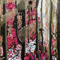 DOLCEZZA Woven Scarf Wild Irish Rose