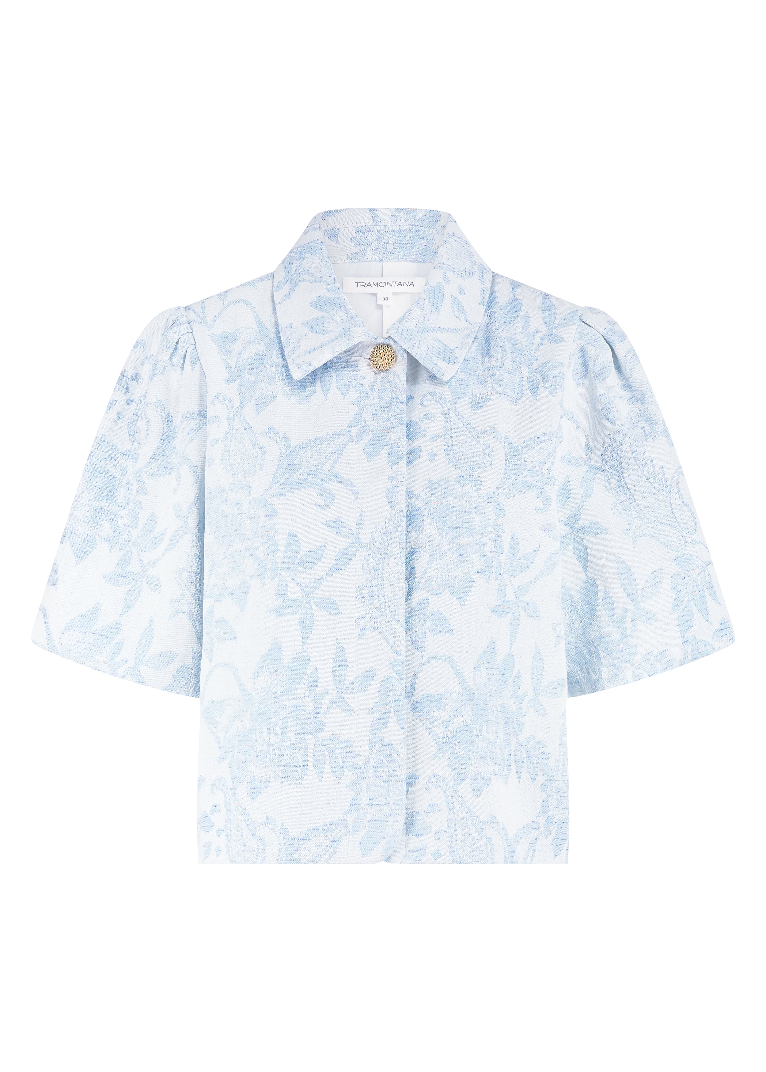 TRAMONTANA Denim Jacquard Jacket