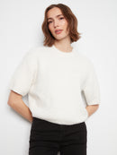 CHARLIE B Short Sleeve Sweater
